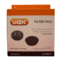 GENUINE Vax Vacuum VUAMPFLT Filter Pack for Upright Air Motion Pets VUAM1200P